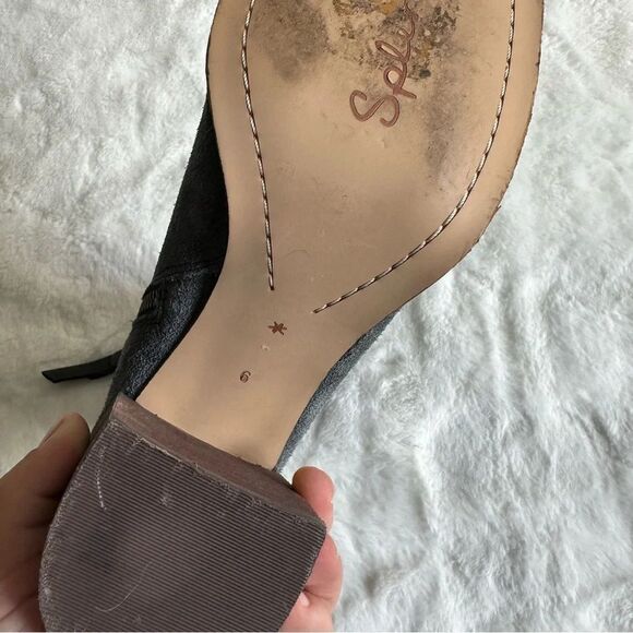 Splendid Women’s Callen Suede Buckle Ankle Bootie Size 9 - Picture 16 of 16